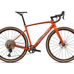 Specialized DIVERGE 4 SPORT Carbone – Deep Orange/Dune White