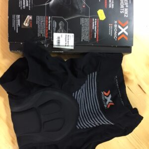 X-Bionic Slip de sport dame Energizer Boxer Shorts avec peau – noir