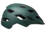 BELL Casque enfant Sidetrack (50-57 cm) – matte dark green/orange