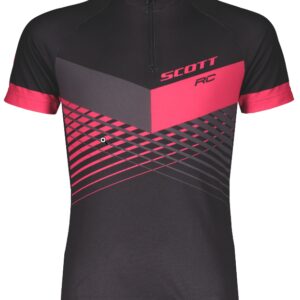 SCOTT Maillot court Jr RC Pro – black/azalé pink