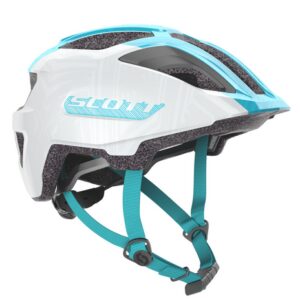 SCOTT Casque Spunto Junior – pearl white/breeze blue
