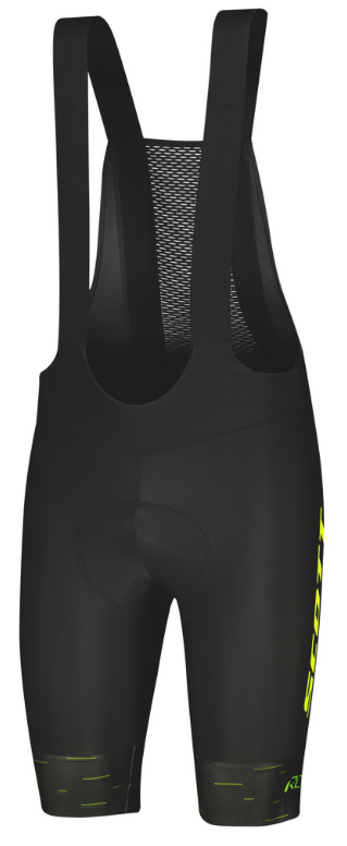 SCOTT Cuissard crt homme RC Pro – black/sulphur yellow
