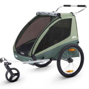 Thule Remorque Coaster XT 2 places maillard vert