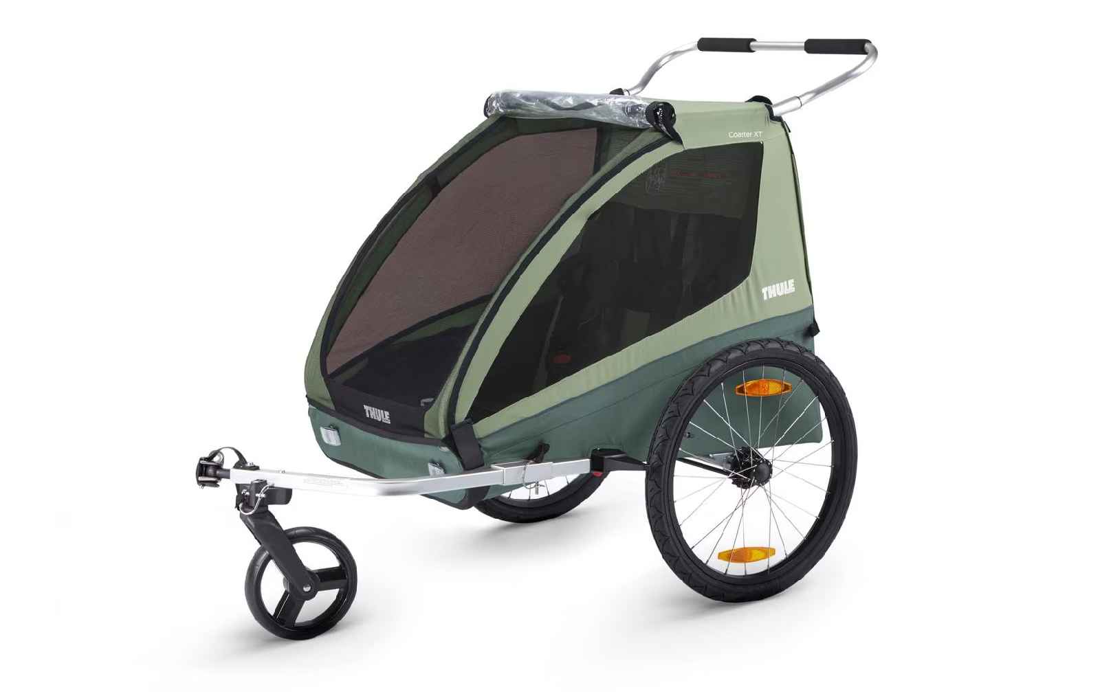 Thule Remorque Coaster XT 2 places maillard vert
