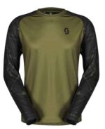 SCOTT Maillot lg homme Trail Storm – fir green/black