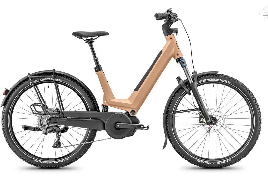 Moustache Xroad FS 6 (CX/Kiox500/600wh/Smart/Cues11vit) petit porte-bag – terre métalisée