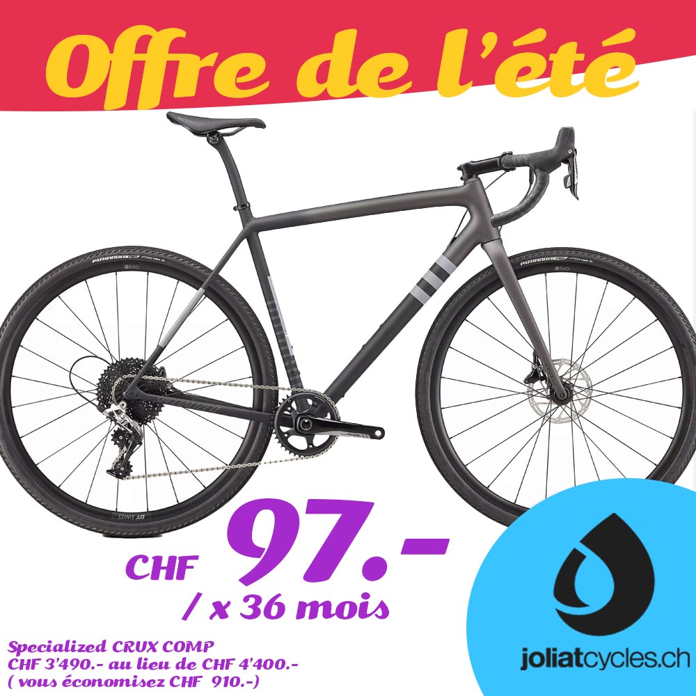 Specialized Crux action offre