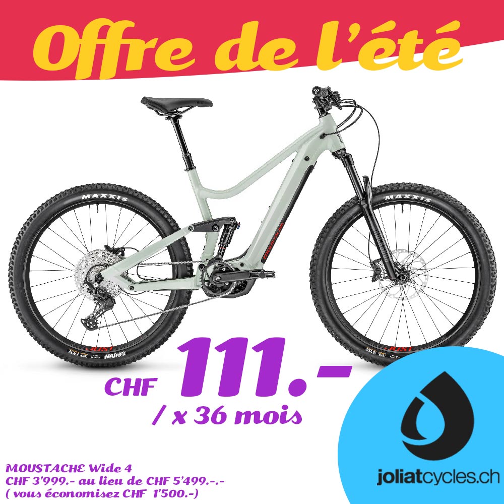 offre moustache wide 4 ebike liquidation vélo électriqzue 27.5
