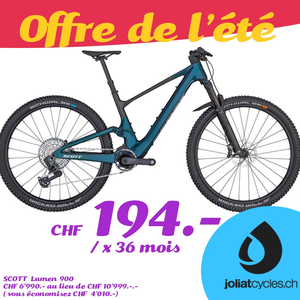 offre scott lumen 900 ebike réduction liquidation