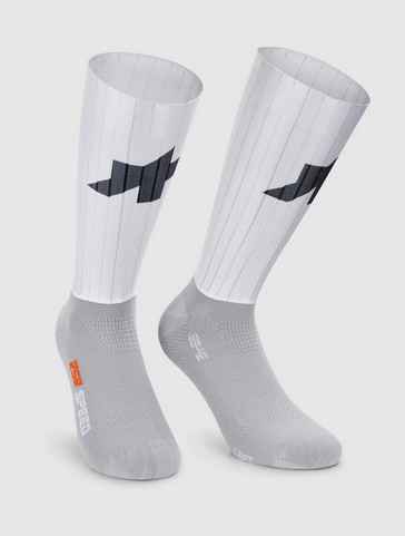 Assos RSR Speed Socks S11 White Series – white