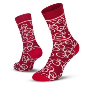 Le Patron Chaussettes Bicycle – bordeaux