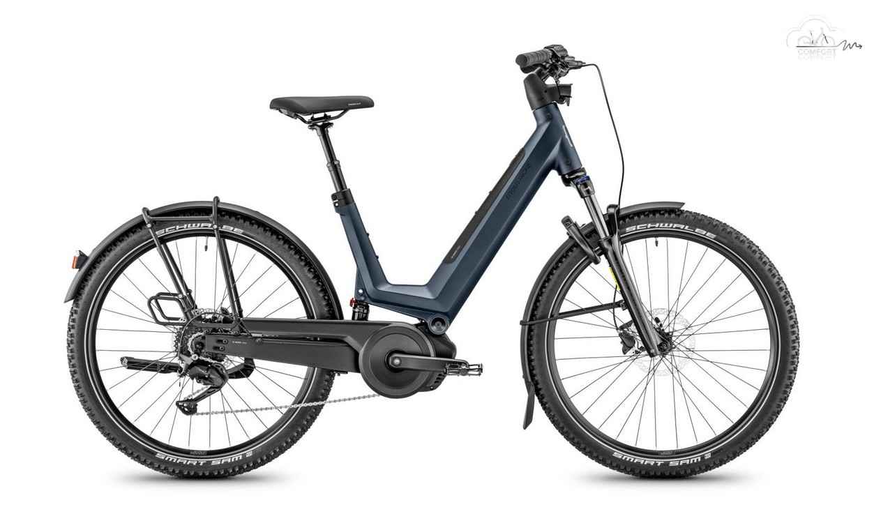 Moustache XROAD FS 2 (Perf Line 75Nm/540Wh/Cues9vit) – marine blue light