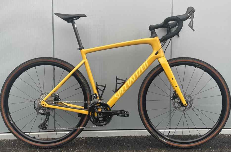 Specialized Diverge Sport Carbon 58 (révision complète) – jaune