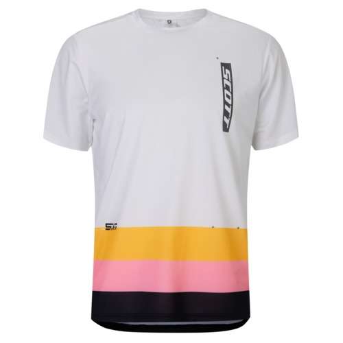 SCOTT Maillot crt homme Tuned SL – blanc