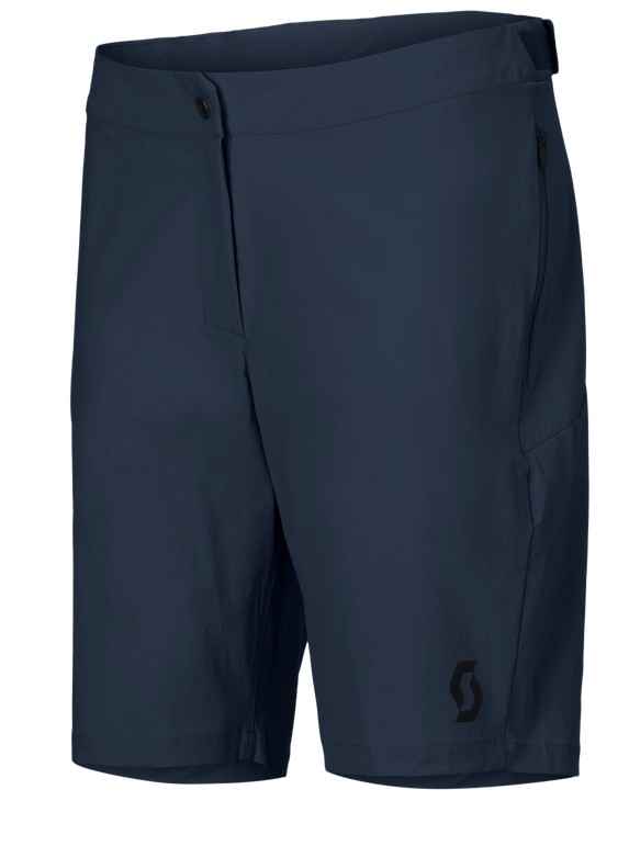 SCOTT Short dame Vertic LT (avec peau) – bleu foncé