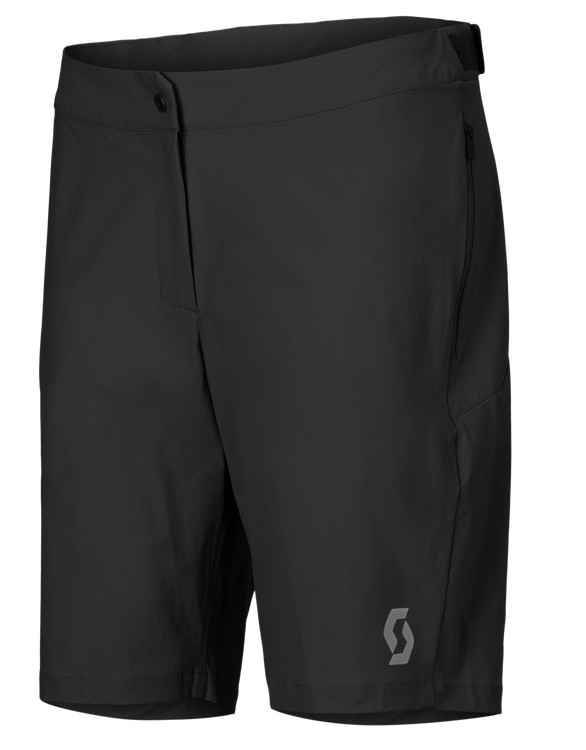 SCOTT Short dame Vertic LT (avec peau) – black