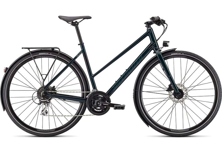 Specialized SIRRUS 2.0 EQ ST – Gloss Forest Green / Black Reflective