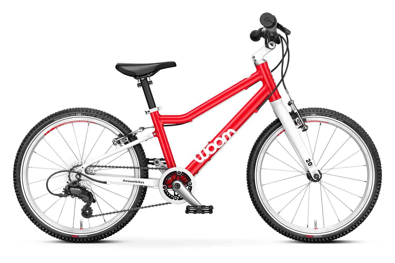 WOOM Bikes WOOM 4 avec béquille – red