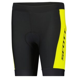 SCOTT Cuissard Jr RC Pro – black/sulphur yellow