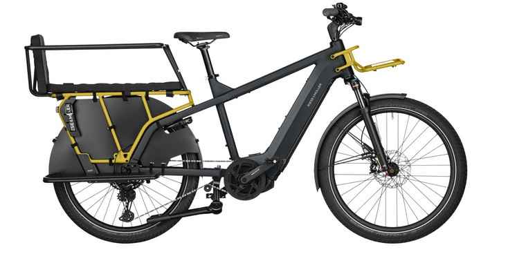 Riese & Müller Multicharger 2 GT family 625Wh (kit enfant) – utilitygrey/curry matt