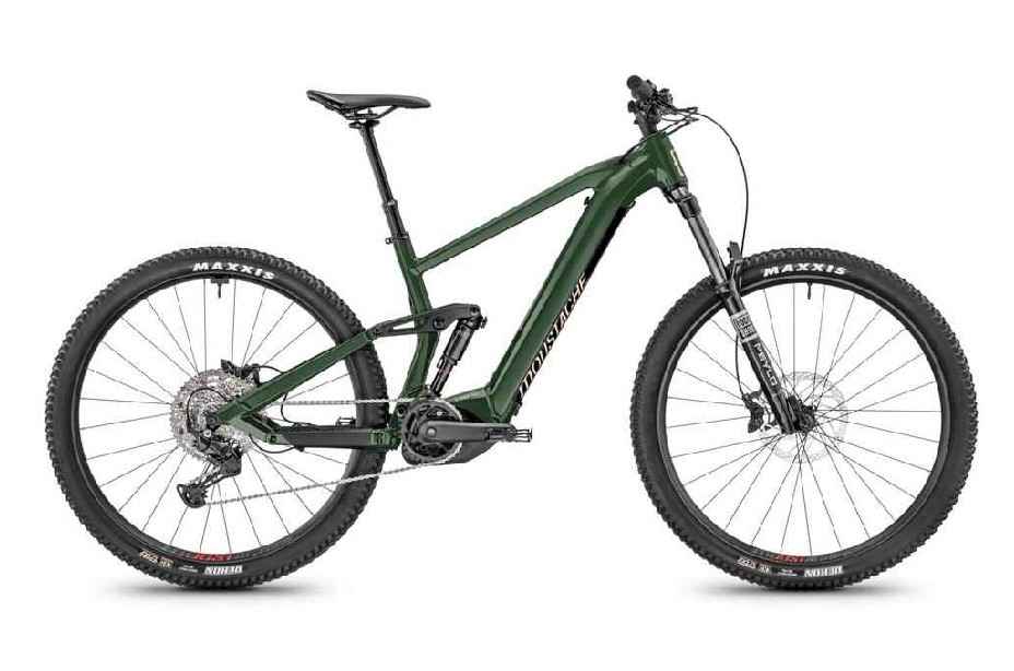 Moustache Trail 150.2 (CX/750Wh/Cues 11vit) – vert sapin