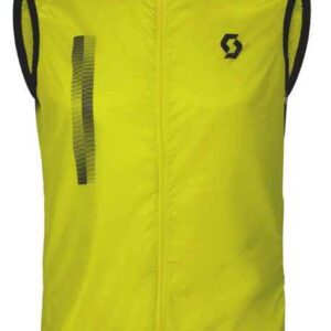SCOTT Gilet coupe-vent homme RC Team WB – sulphur yellow/black
