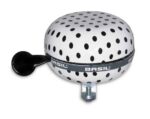 BASIL Sonnette Polkadot diam 80mm – blanc/noir