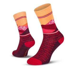 Le Patron Chaussettes Mountain – bordeaux