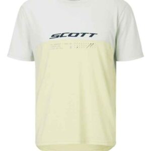SCOTT Maillot crt homme Vertic DRI – jaune acide / gris spray
