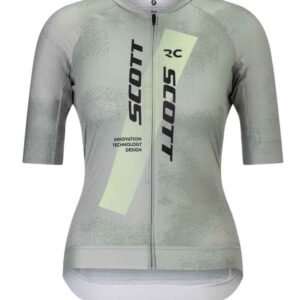 SCOTT Maillot crt dame RC Pro – gris spray/jaune acide