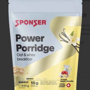 Sponser Power Porridge Apple-vanille 840gr