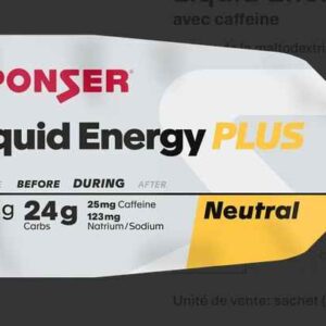 Sponser Sachet 24gr Gel Liquid ENERGY Plus