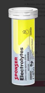Sponser Tube de 10 pastilles Electrolytes
