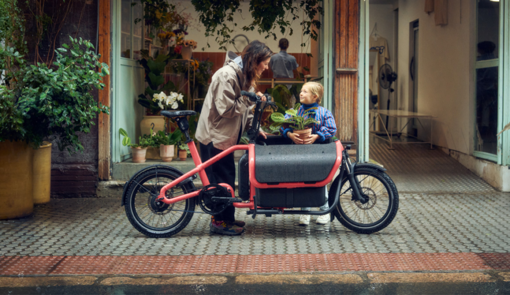 vélo cargo urbain riese&muller jura