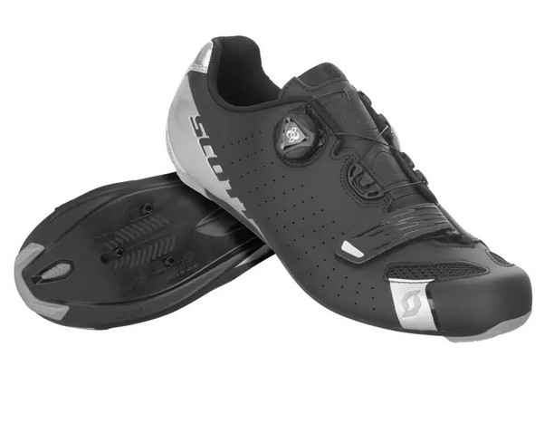 SCOTT Chaussures route Comp Boa – matt black/silver