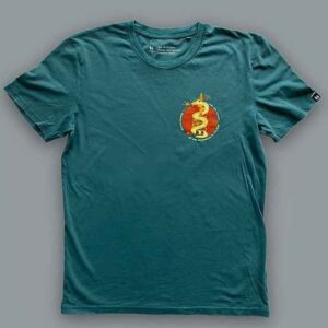 Chasseralo T-shirt dragon – dyed hydro