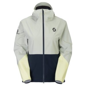 SCOTT Veste dame Explorair Légère Dryo 2.5 couches – gris spray/bleu fonçé