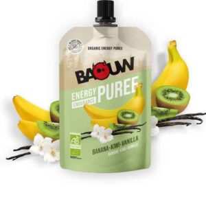 Baouw Purée énergétique Bio (90gr) – banane kiwi vanille