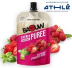 Baouw Purée énergétique Bio (90gr) – framboise fraise basilic