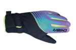 Chiba Gants enfant Waterproof – rainbow reflective/black